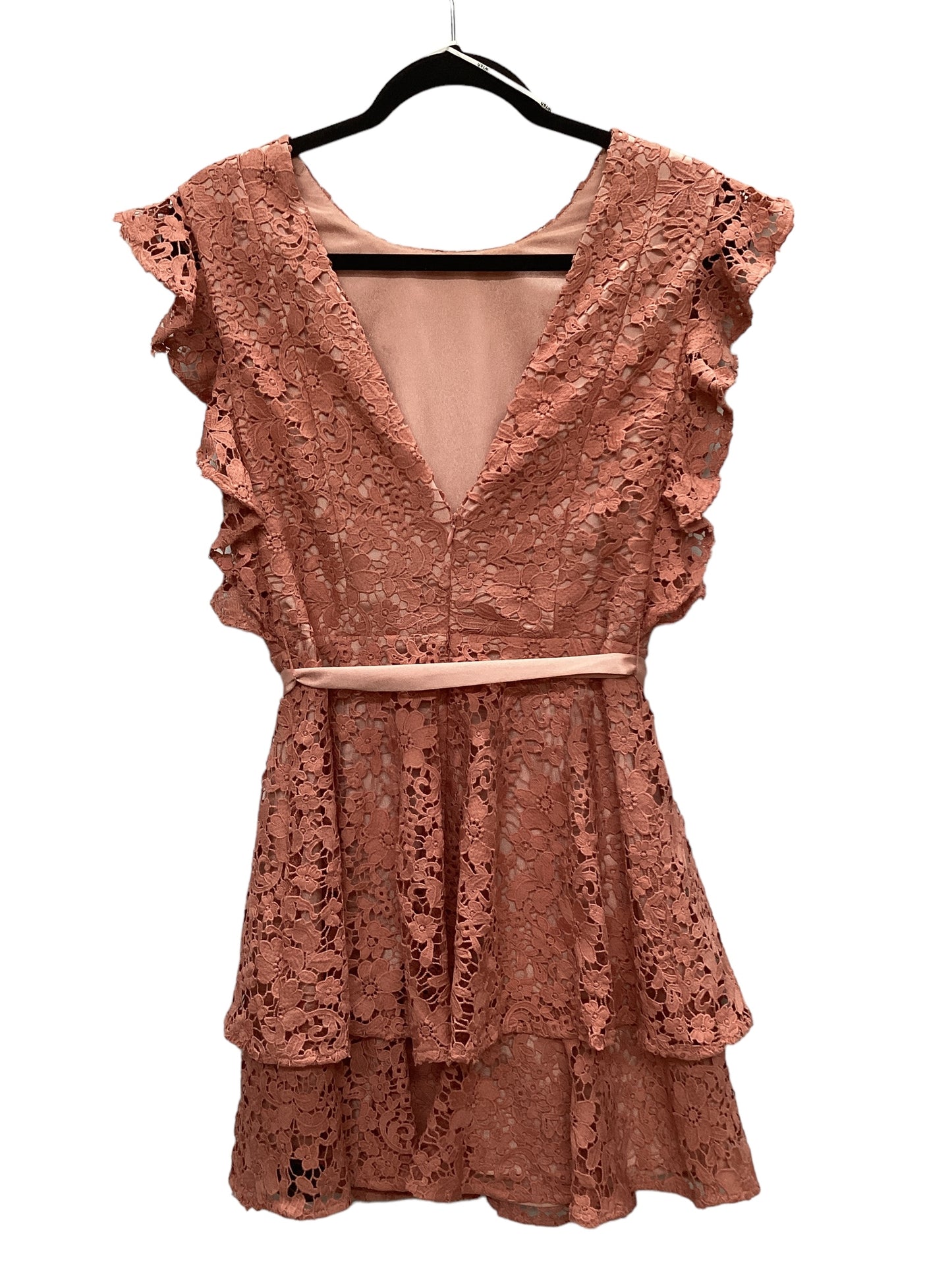 Pink Dress Party Short Clothes Mentor, Size Xs