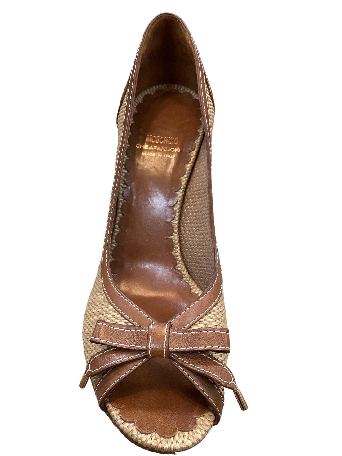 Shoes Heels Stiletto By Moschino Size: 9.5