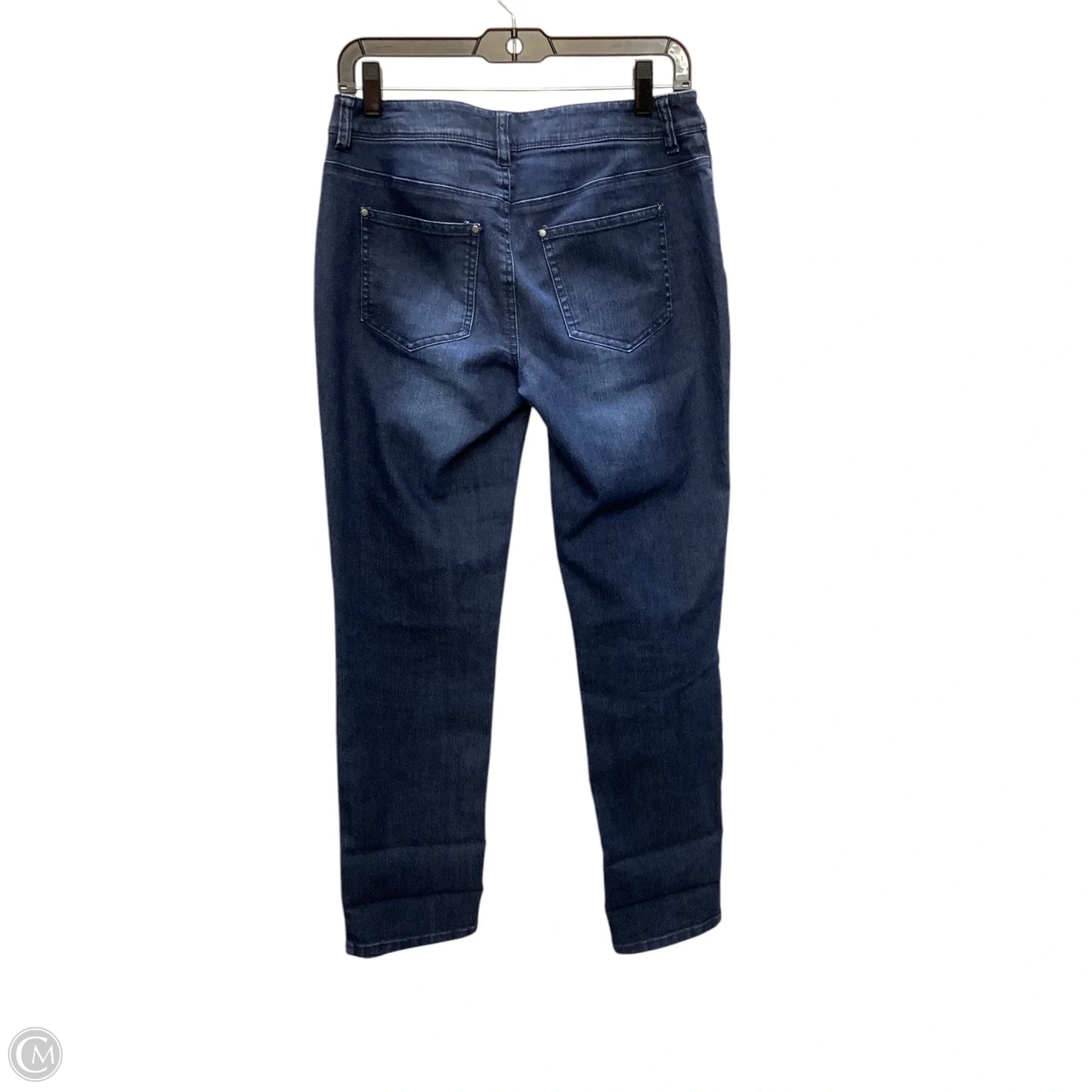 Jeans Skinny By Chicos In Blue Denim, Size: 0