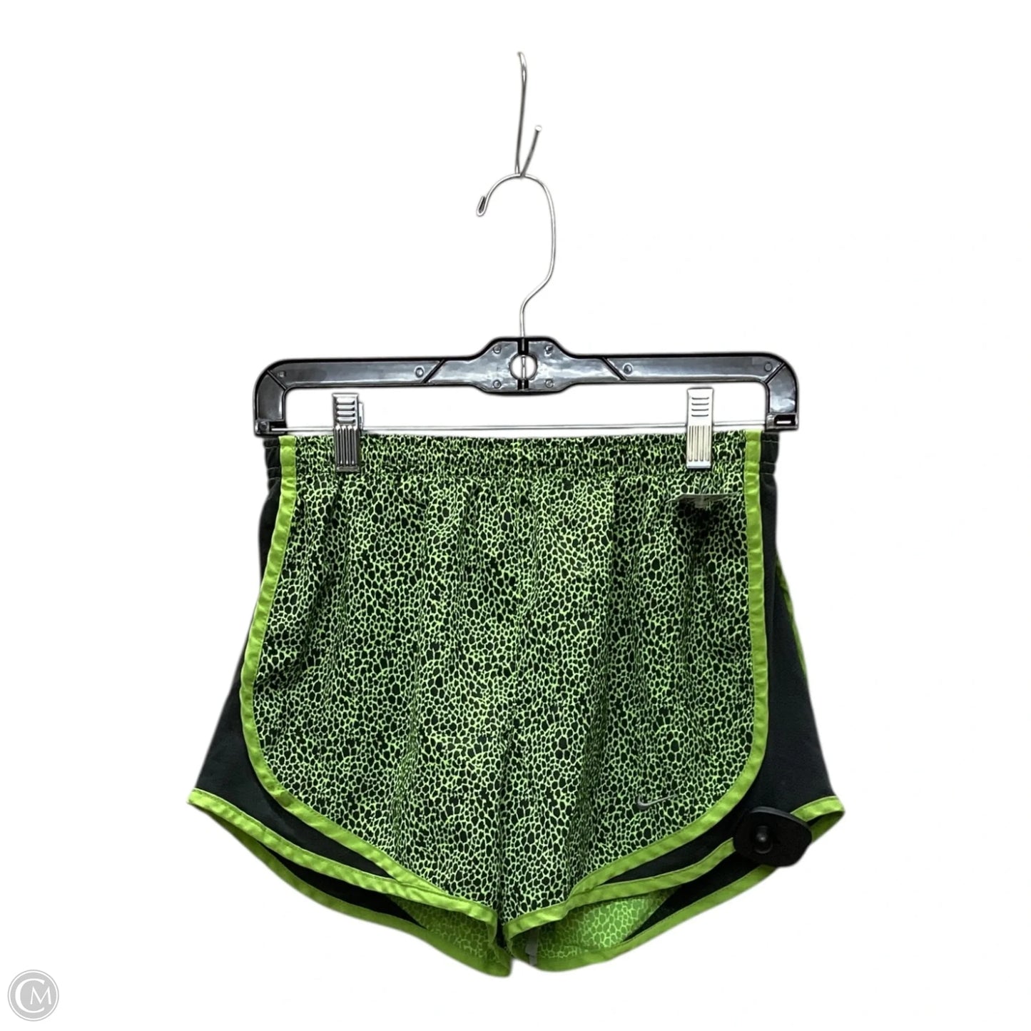 Athletic Shorts By Nike Apparel In Green, Size: S