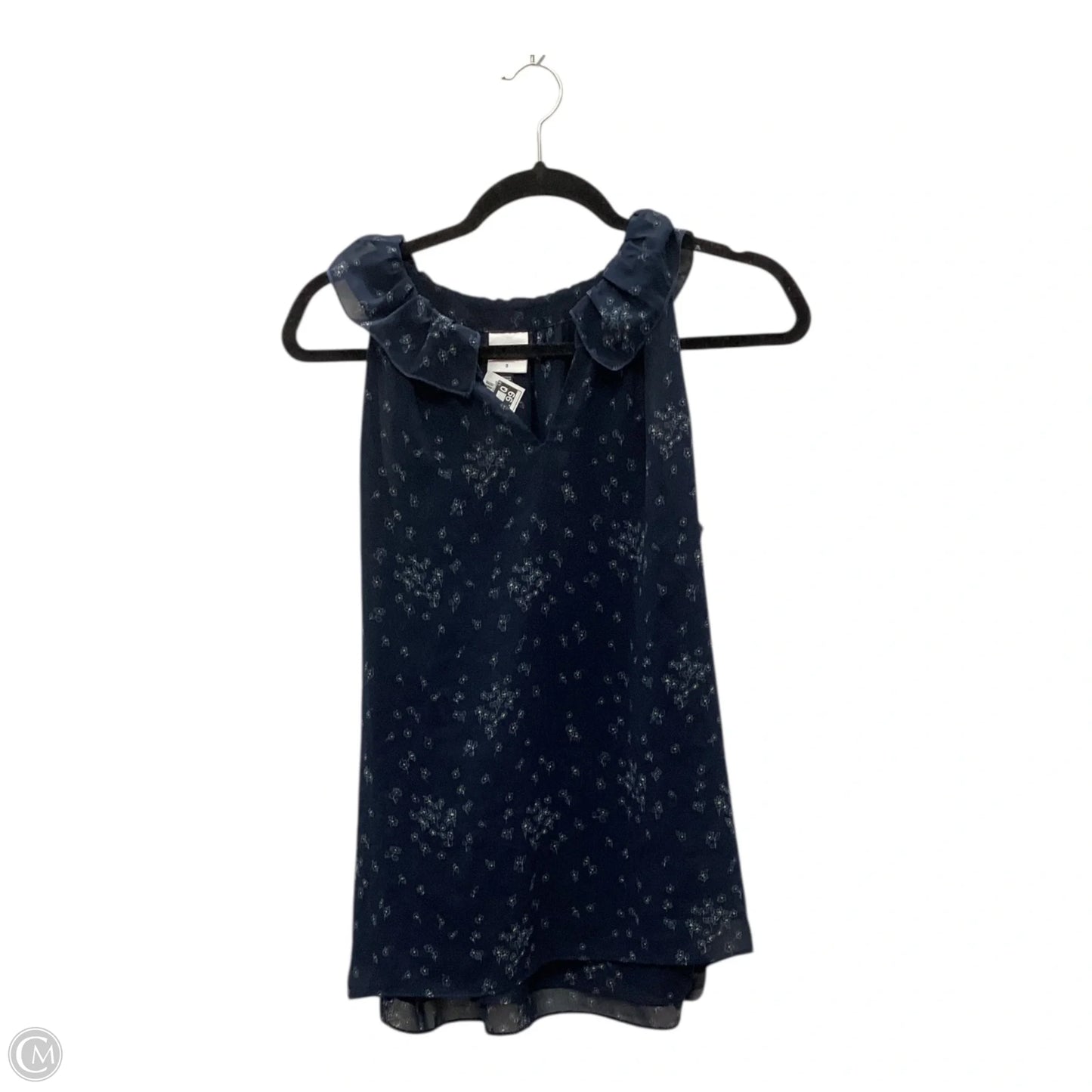 Top Sleeveless By Cabi In Navy, Size: S