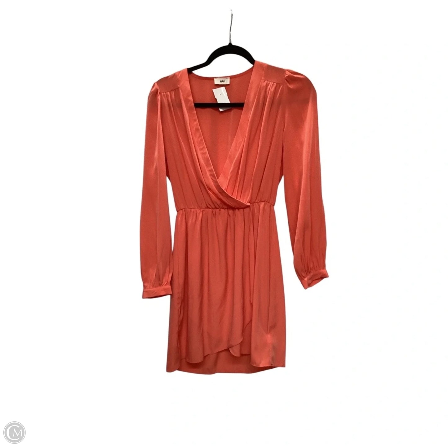 Dress Casual Short By Tobi In Orange, Size: S