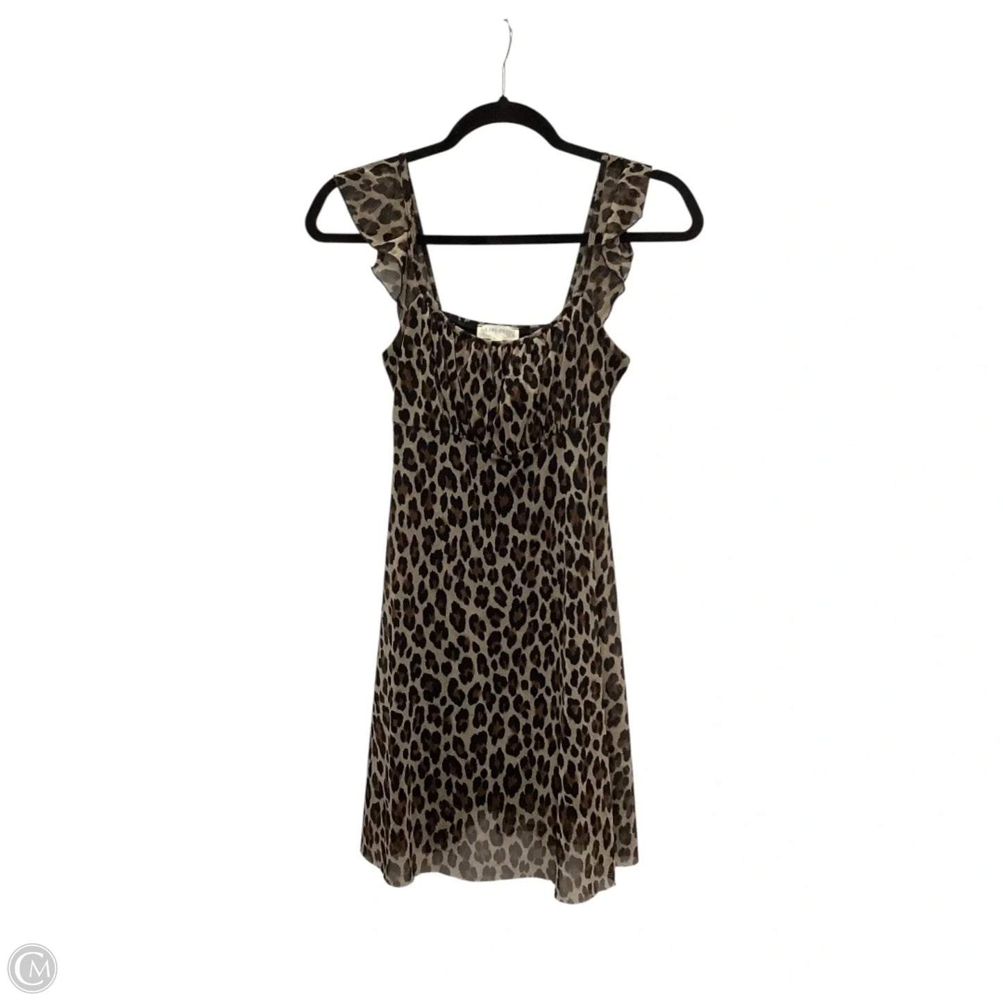 Dress Casual Short By See You Monday In Animal Print, Size: M