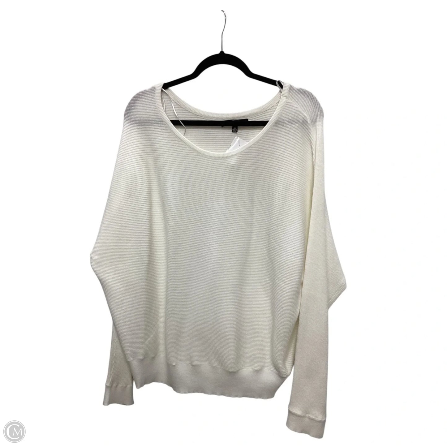 Top Long Sleeve By Love Tree In White, Size: Xl