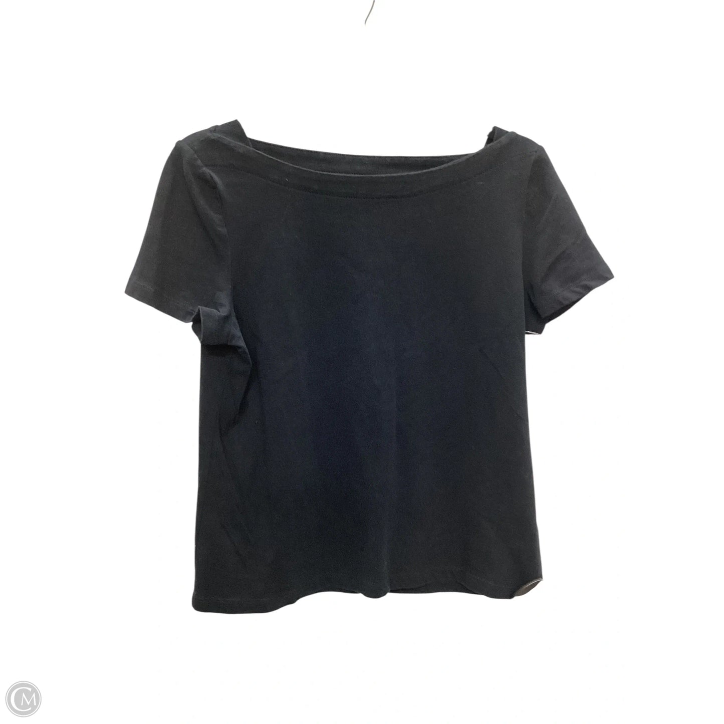Top Short Sleeve Designer By Kate Spade In Black, Size: L