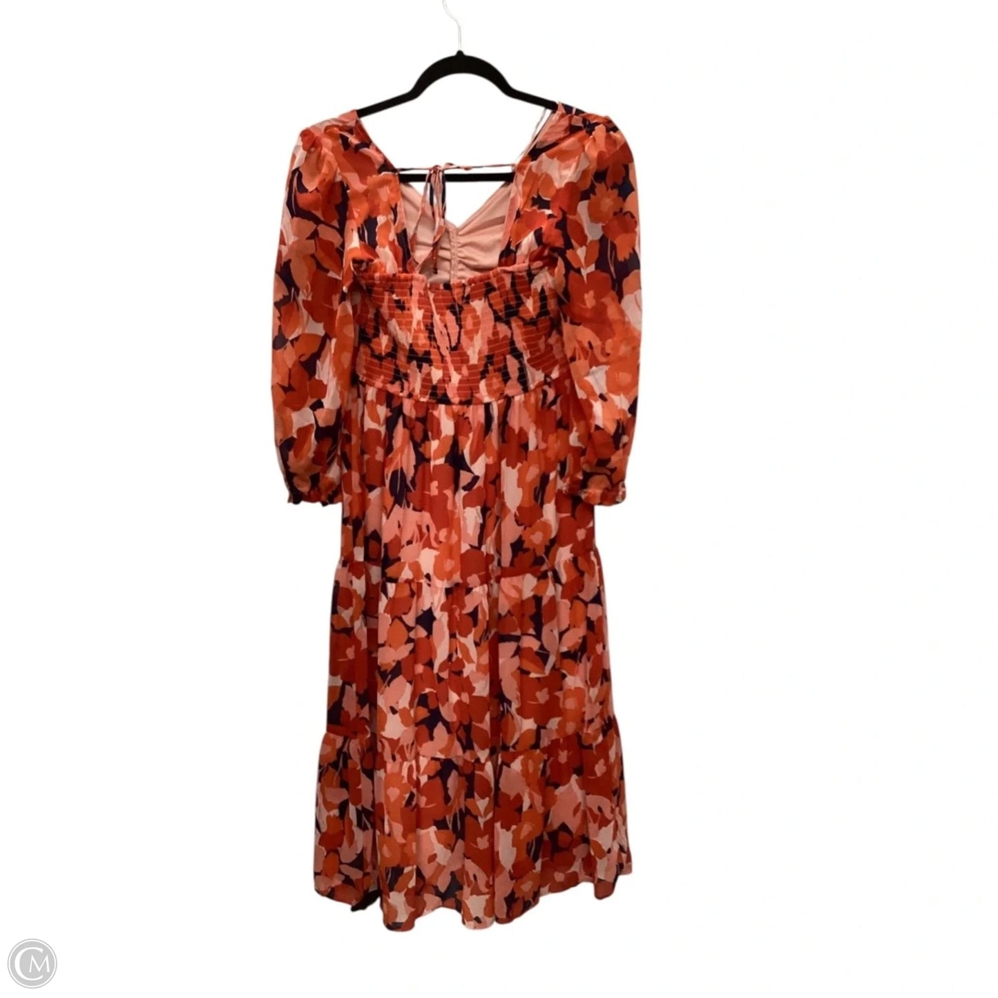 Dress Casual Short By Clothes Mentor In Orange, Size: S