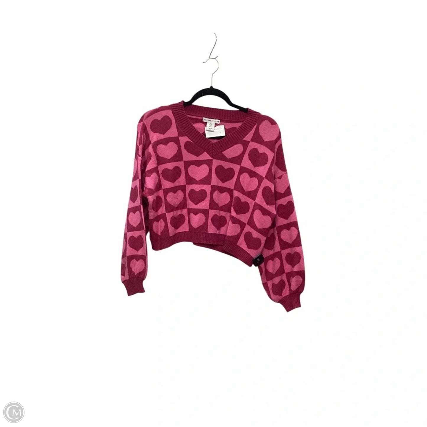 Sweater By Clothes Mentor In Pink, Size: S