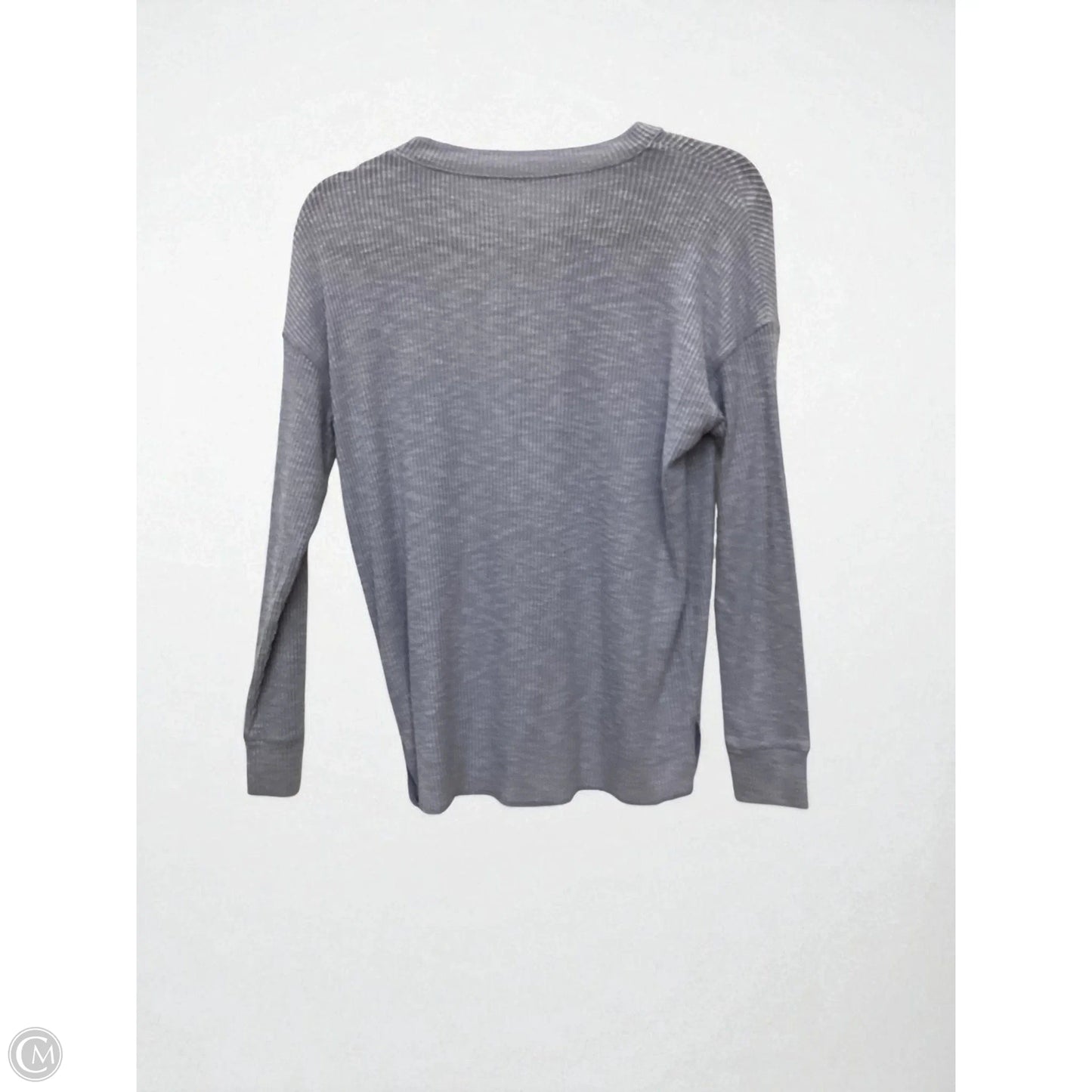 Top Long Sleeve Basic By American Eagle In Blue, Size: Xs