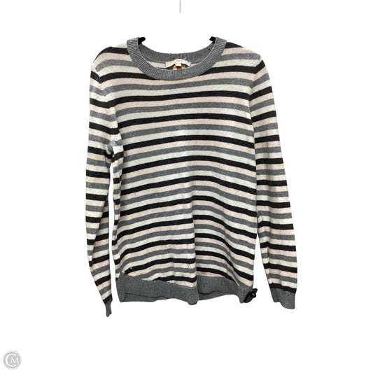 Sweater By Loft In Striped Pattern, Size: L