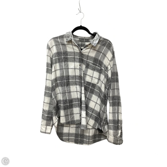 Top Long Sleeve By Universal Thread In Grey, Size: Xl