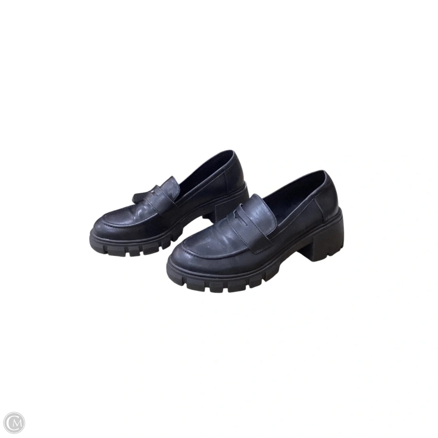 Shoes Heels Block By Cushionaire In Black, Size: 9