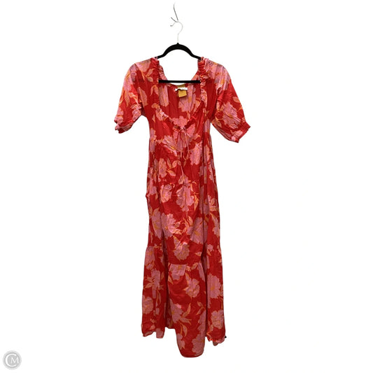 Dress Casual Maxi By Olivaceous In Red, Size: S