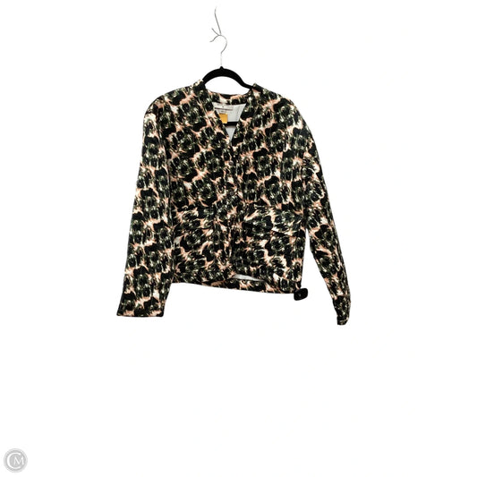 Jacket Puffer & Quilted By Target-designer In Floral Print, Size: L
