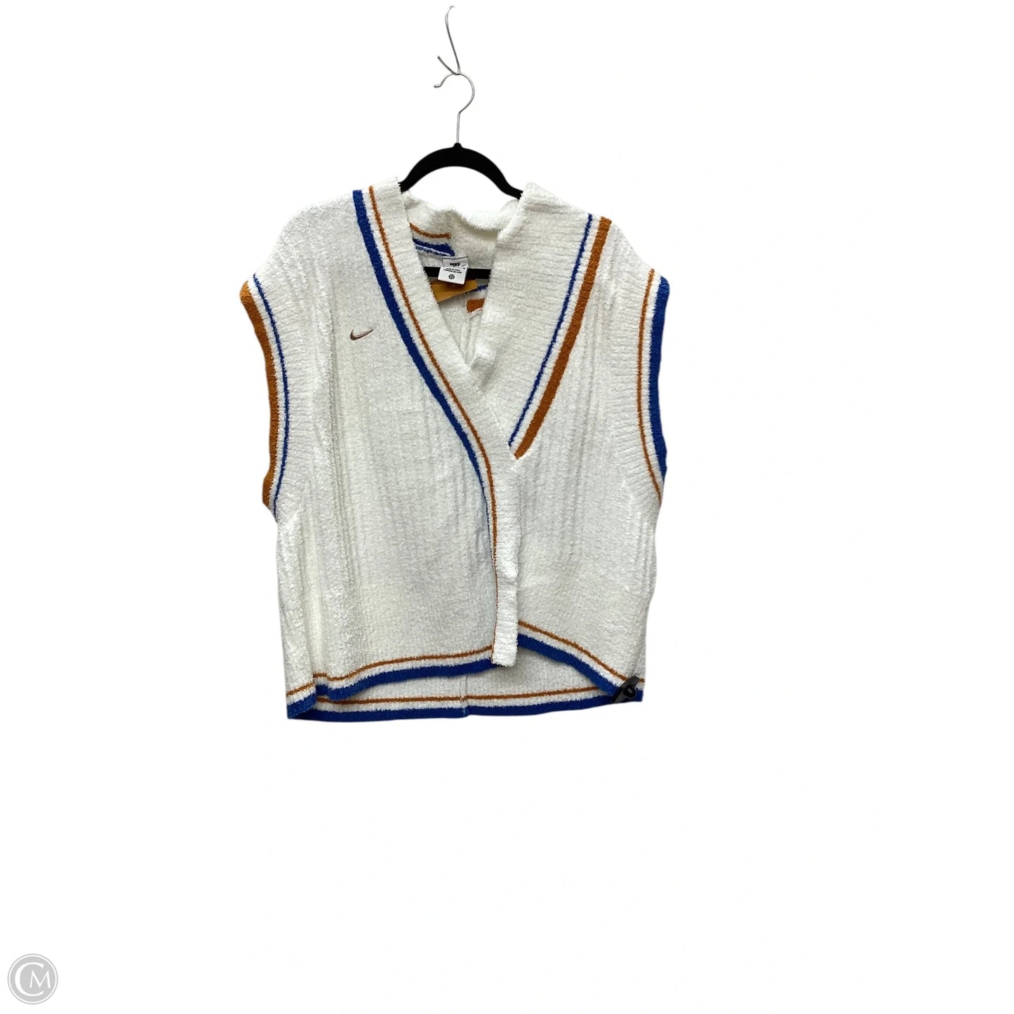 Vest Other By Nike Apparel In White, Size: M