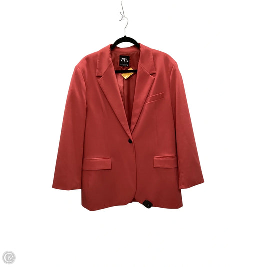 Blazer By Zara In Orange, Size: Xl
