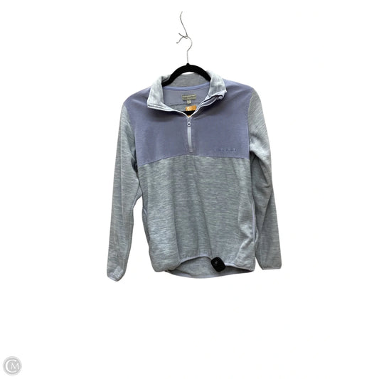 Top Long Sleeve By Simply Southern In Grey, Size: S