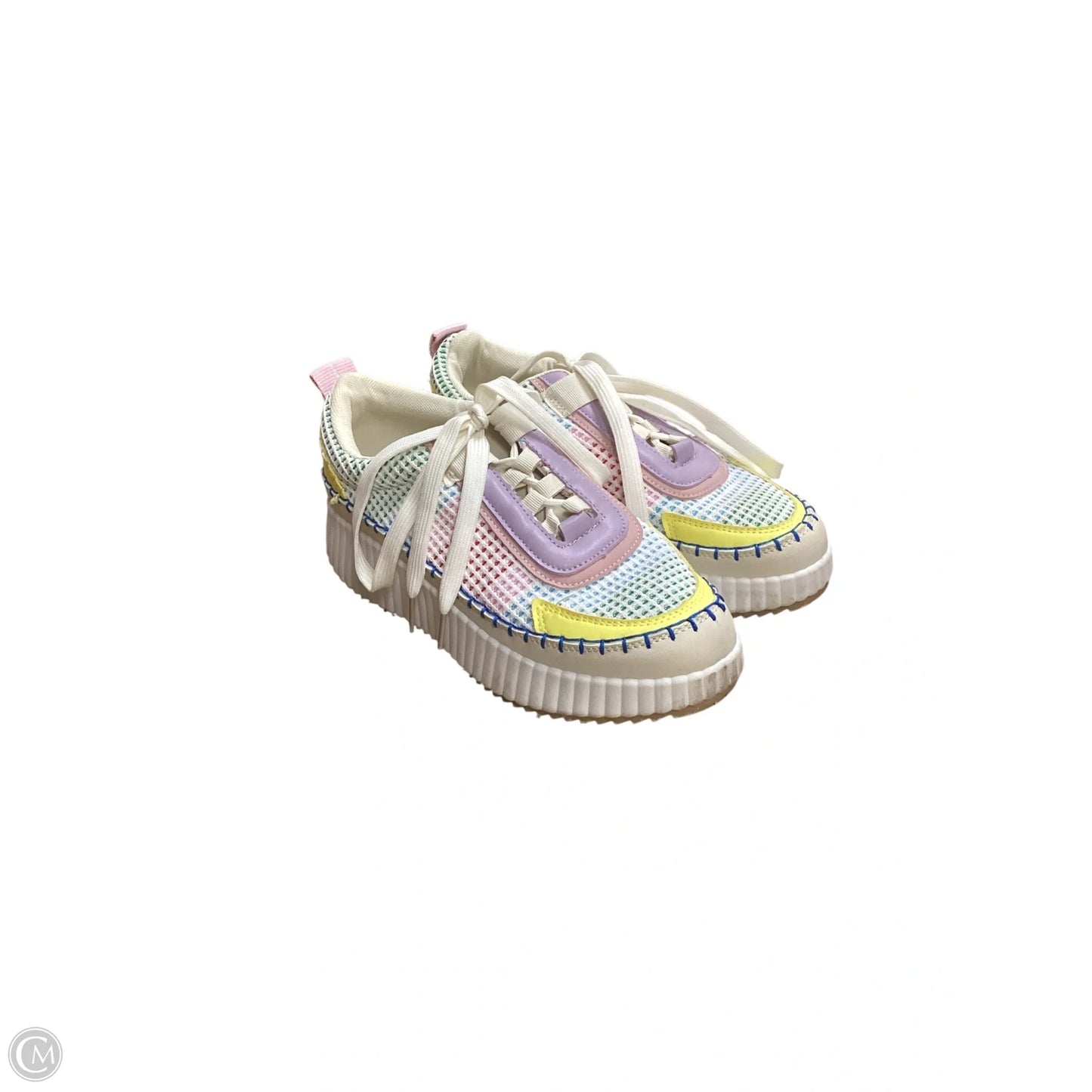 Shoes Sneakers By Clothes Mentor In Multi-colored, Size: 9