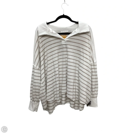Top Long Sleeve By Ces Femme In White, Size: S