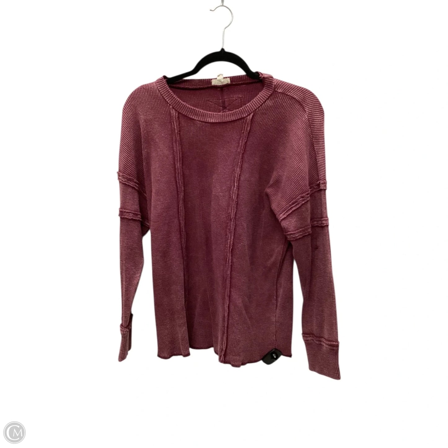 Top Long Sleeve By Clothes Mentor In Purple, Size: S