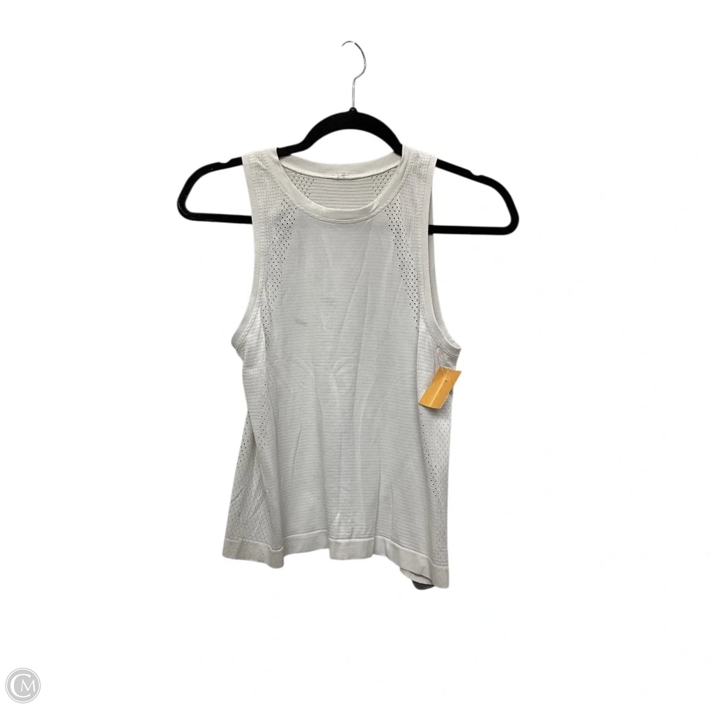 Athletic Tank Top By Lululemon In White, Size: 6
