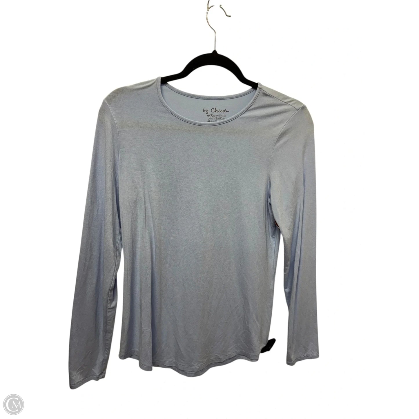Top Long Sleeve By Chicos In Blue, Size: 0