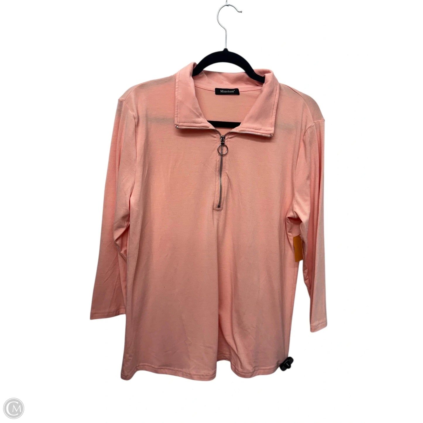 Top Long Sleeve By Clothes Mentor In Pink, Size: L