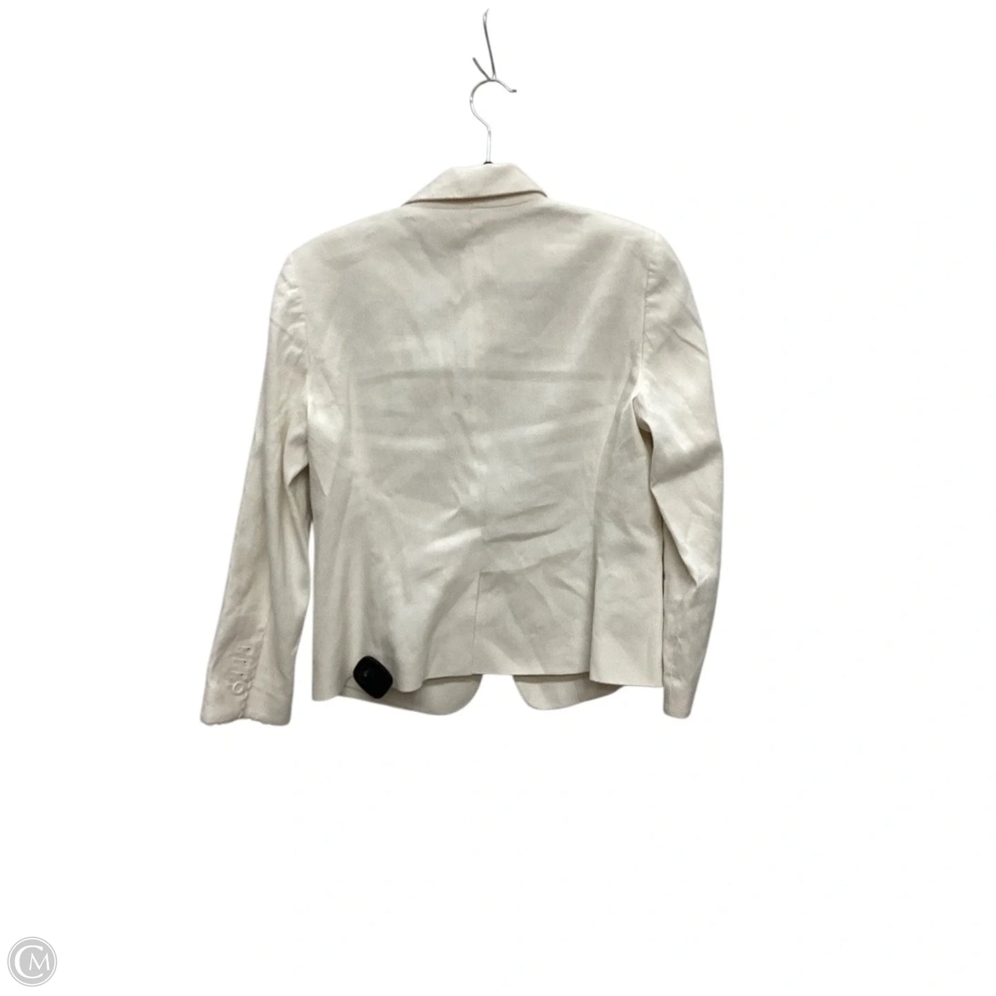 Blazer By Ann Taylor In Cream, Size: 4