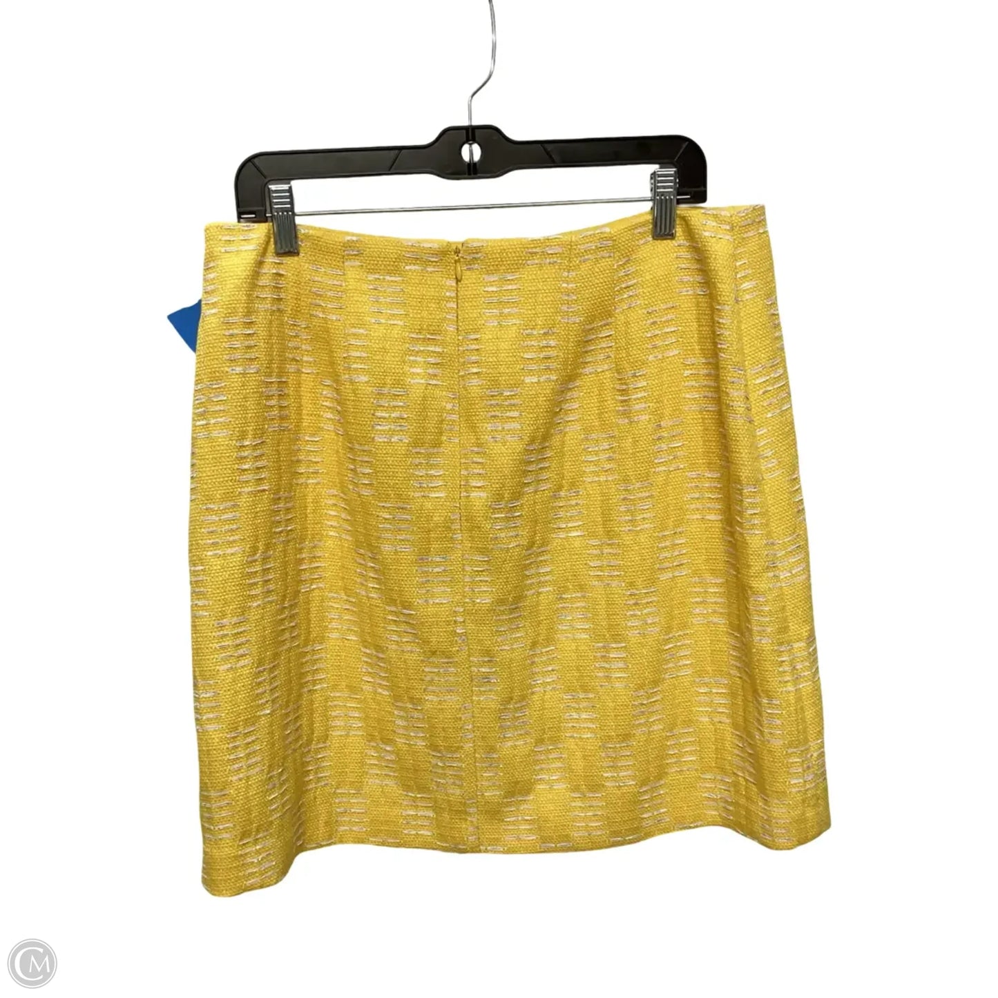 Skirt Mini & Short By Ann Taylor In Yellow, Size: 12