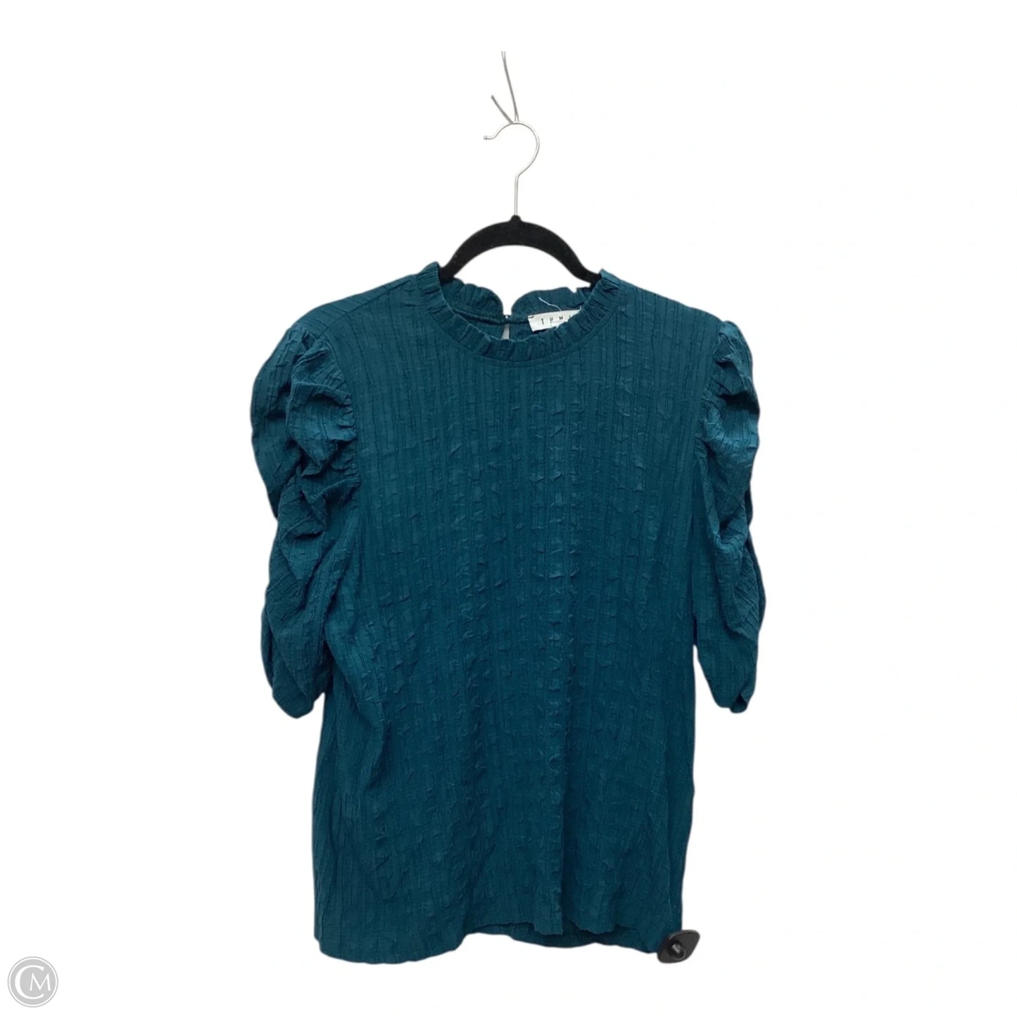 Top Short Sleeve By Thml In Green, Size: L