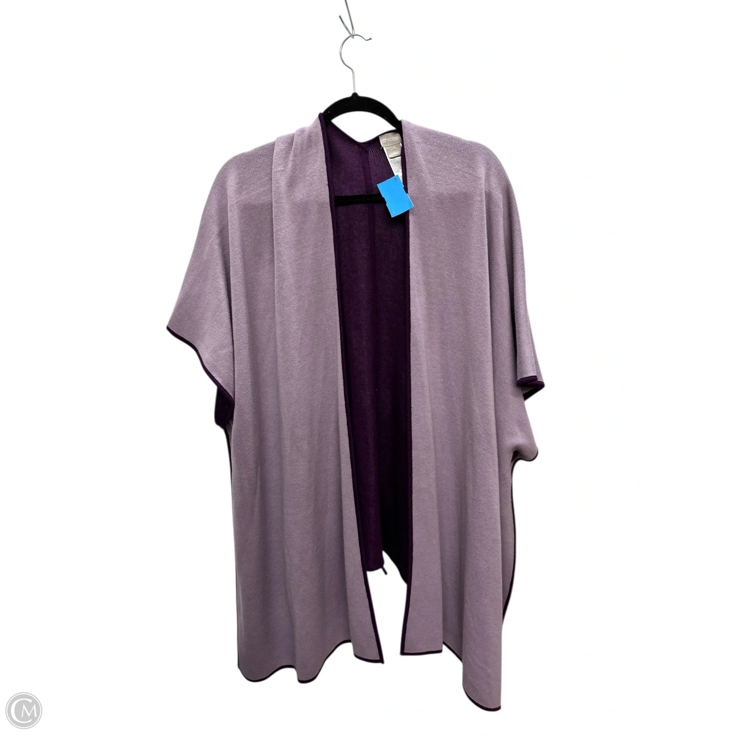 Kimono By Chicos In Purple, Size: L