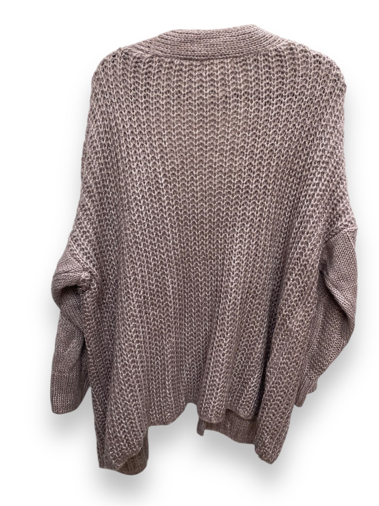 Sweater Cardigan By Listicle In Purple, Size: S