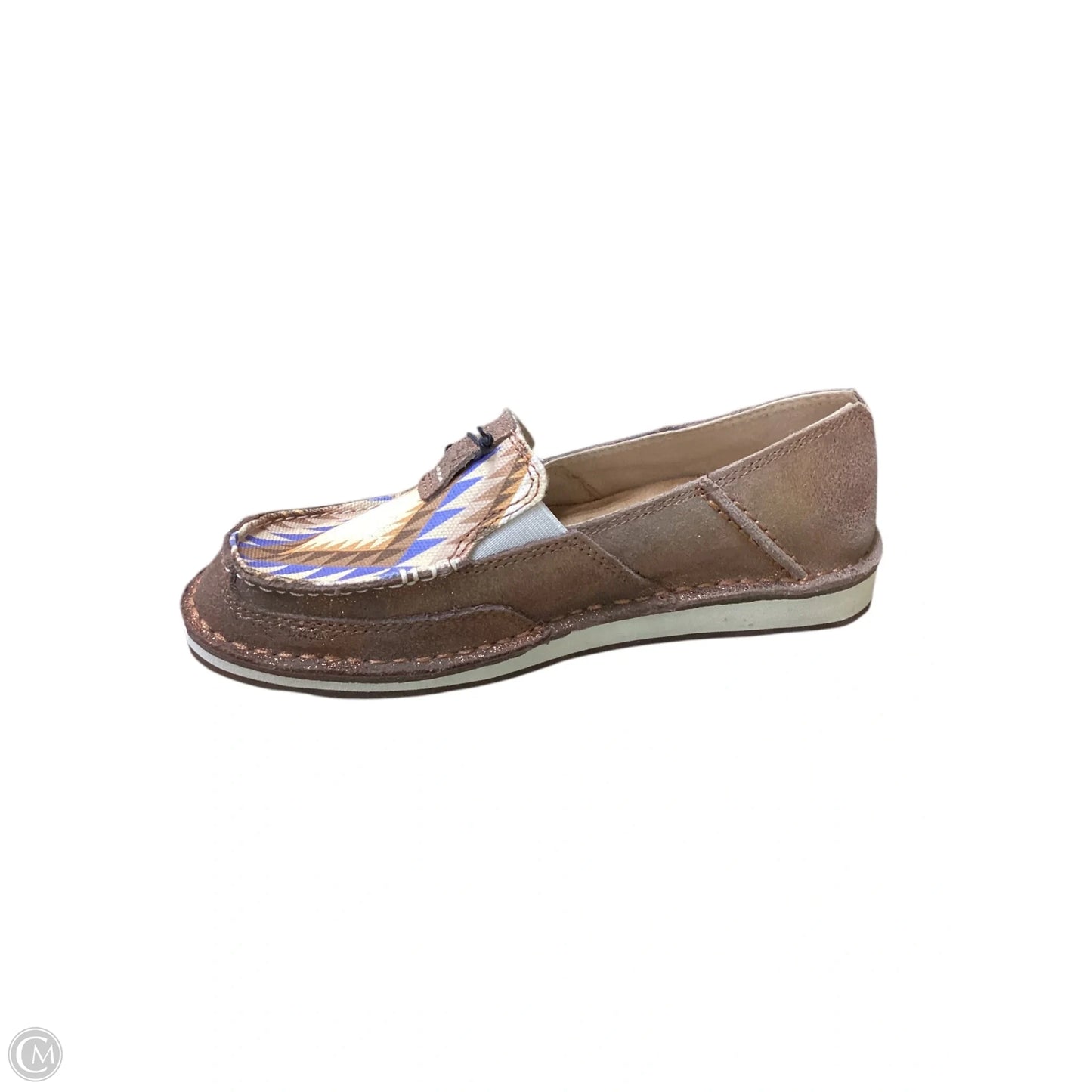 Shoes Flats By Ariat In Bronze, Size: 6.5