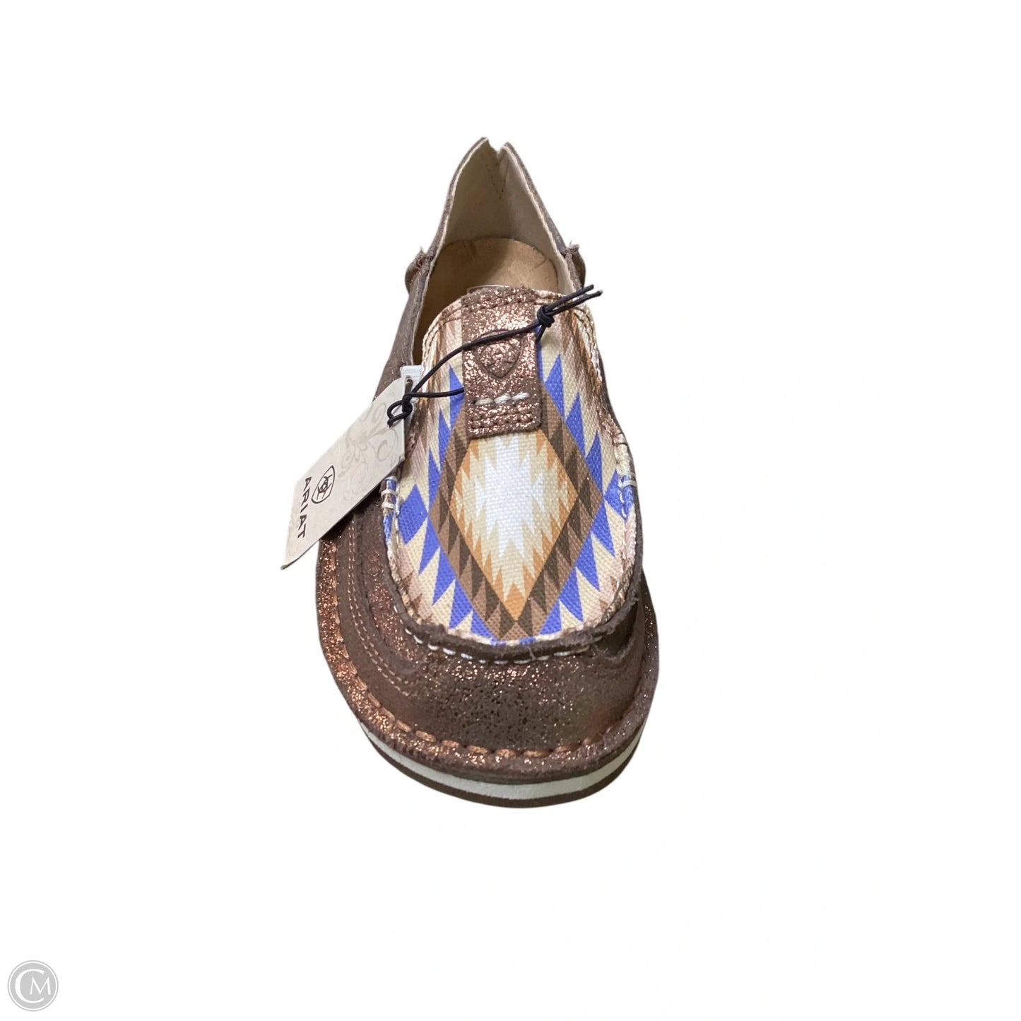 Shoes Flats By Ariat In Bronze, Size: 6.5