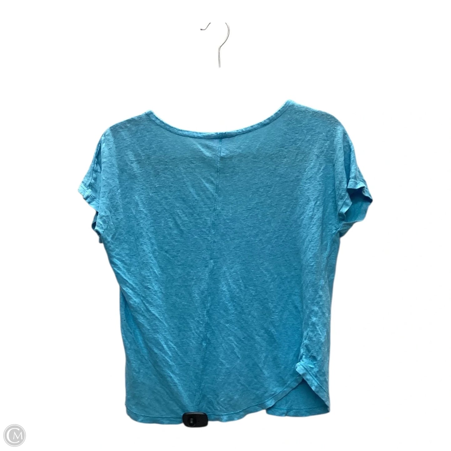 Top Short Sleeve Designer By Lilly Pulitzer In Blue, Size: S