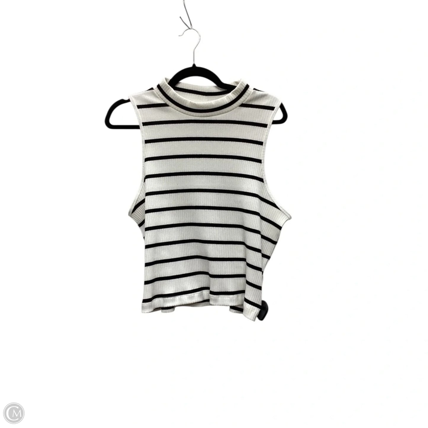 Top Sleeveless By Old Navy In Striped Pattern, Size: Xl