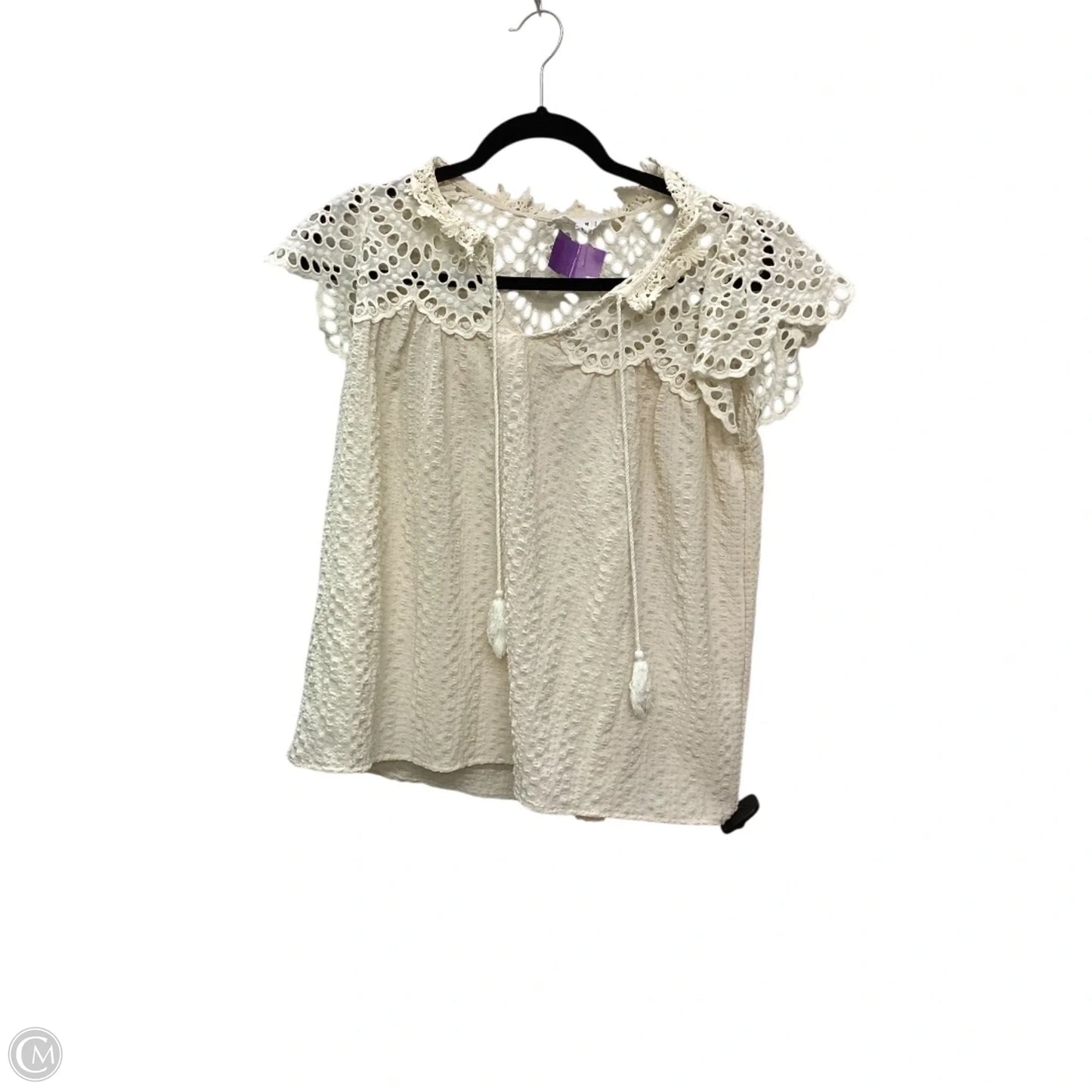 Top Sleeveless By Thml In Cream, Size: S