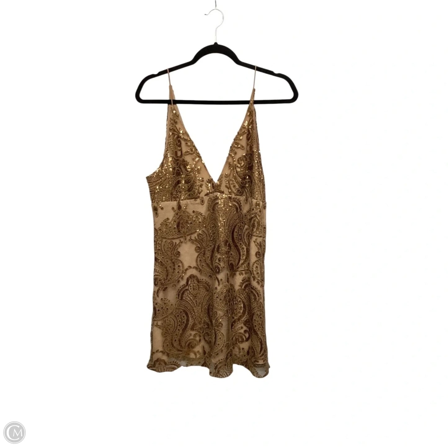 Dress Party Short By Free People In Gold, Size: 8