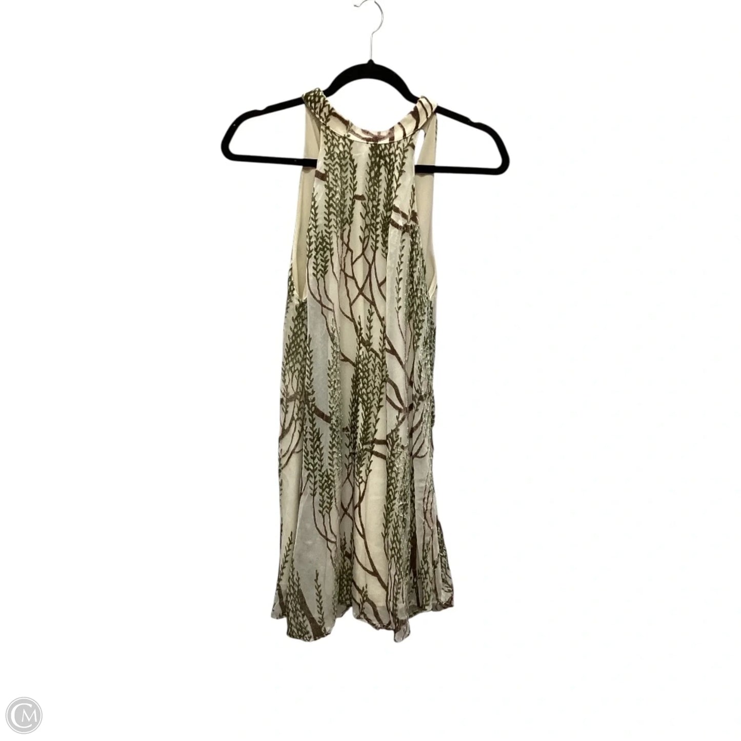 Dress Casual Short By By Together In Brown & Green, Size: S