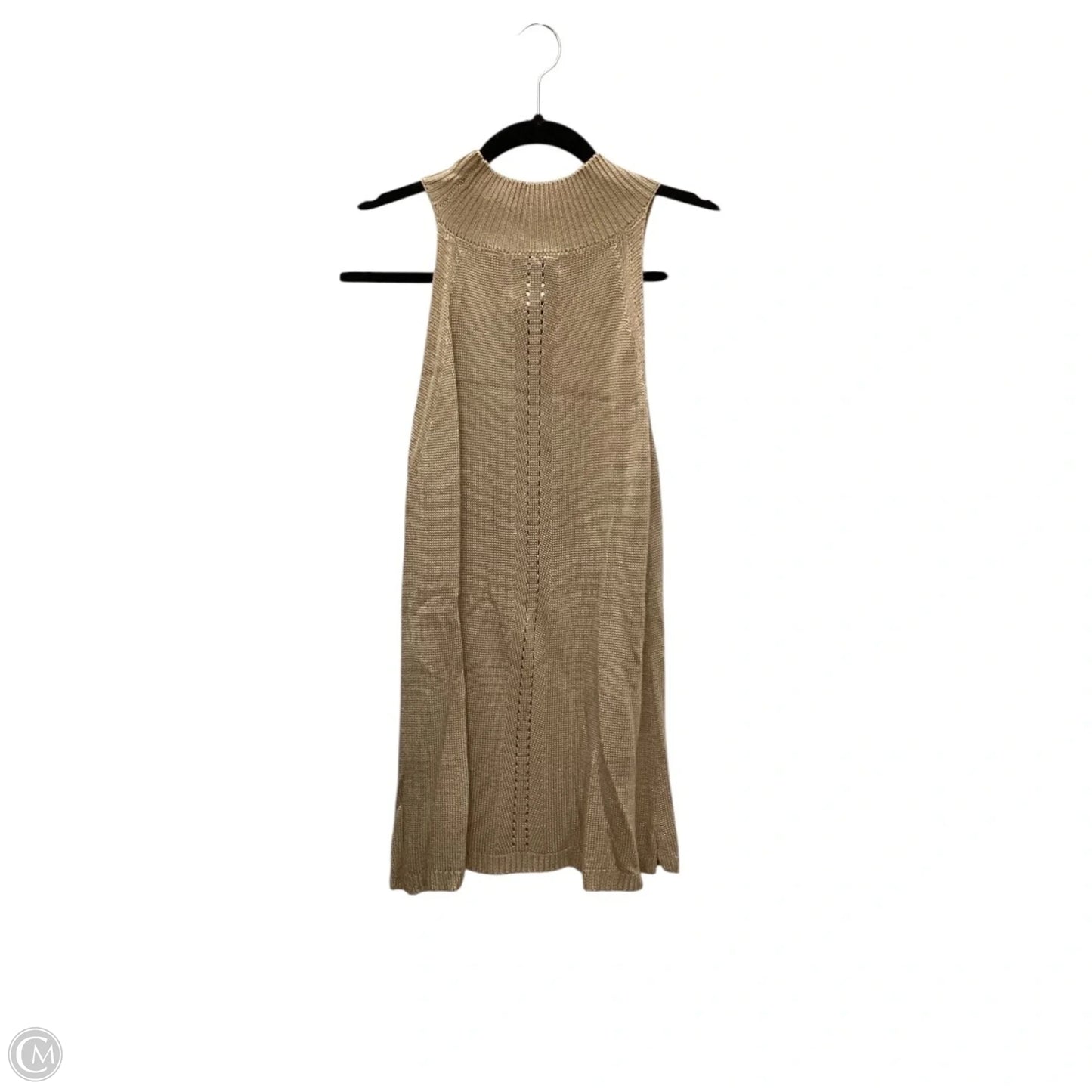 Top Sleeveless By 525 America In Gold, Size: S