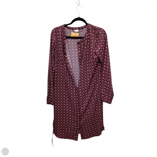 Dress Casual Midi By Merona In Multi-colored, Size: M