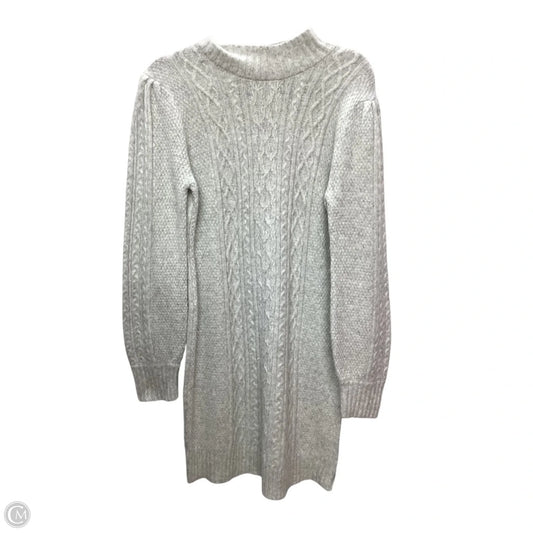 Dress Sweater By Jessica Simpson In Grey, Size: L