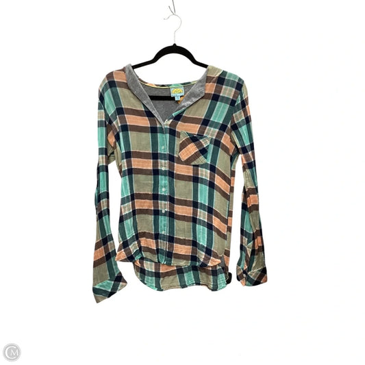 Top Long Sleeve By C And C In Multi-colored, Size: M
