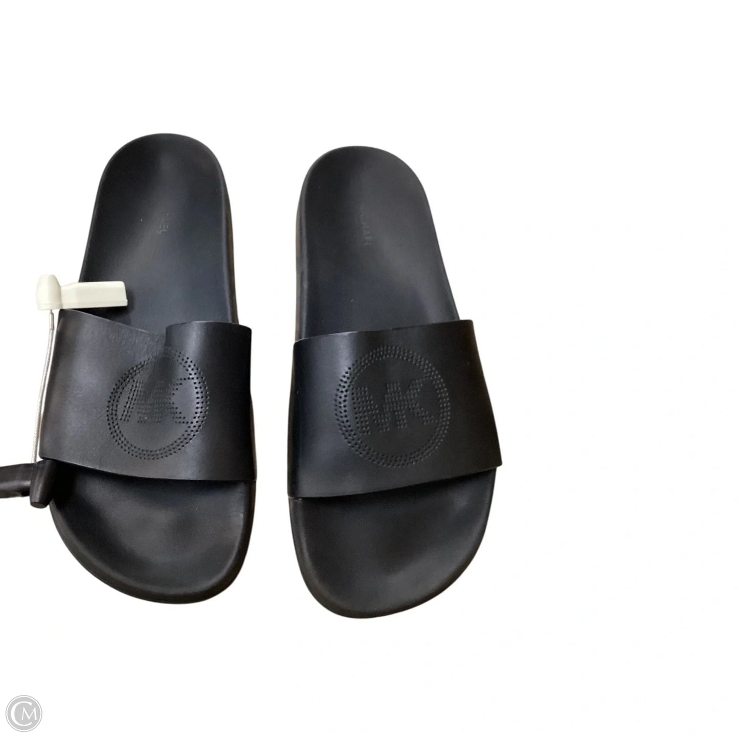 Sandals Flats By Michael By Michael Kors In Black, Size: 9