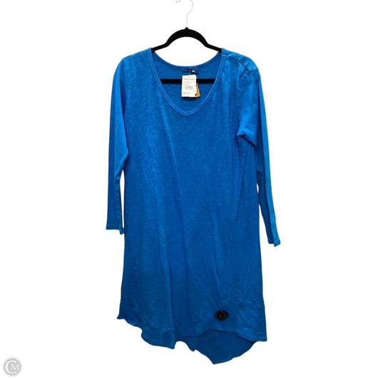 Dress Casual Midi By Fresh Produce In Blue, Size: M