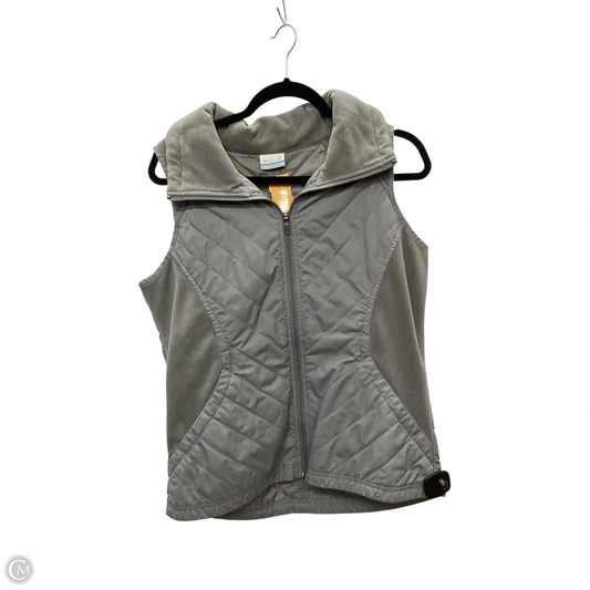 Vest Puffer & Quilted By Columbia In Grey, Size: M