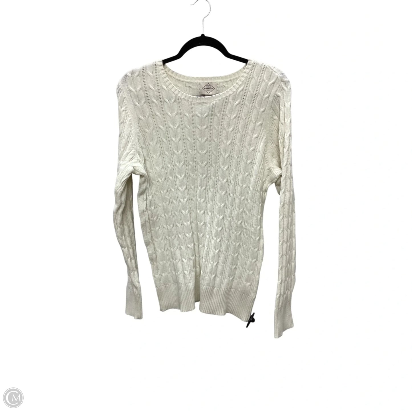 Sweater By St Johns Bay In White, Size: Xl