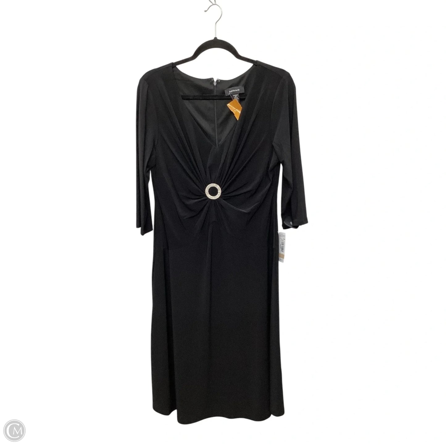 Dress Party Long By R And M Richards In Black, Size: 12