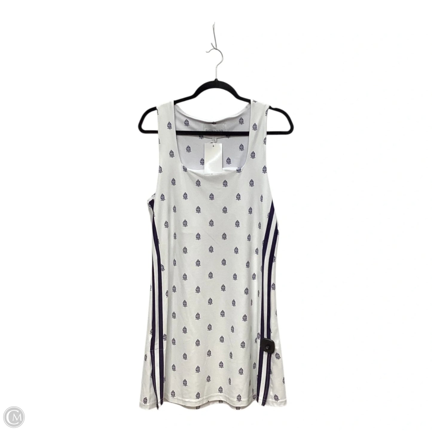 Athletic Dress By Clothes Mentor In White, Size: L