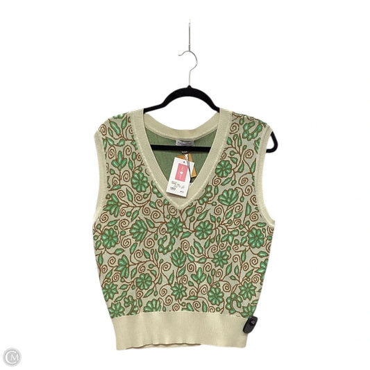 Vest Sweater By Current Air In Multi-colored, Size: L