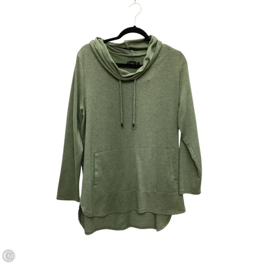 Sweatshirt Collar By Grace In Green, Size: L